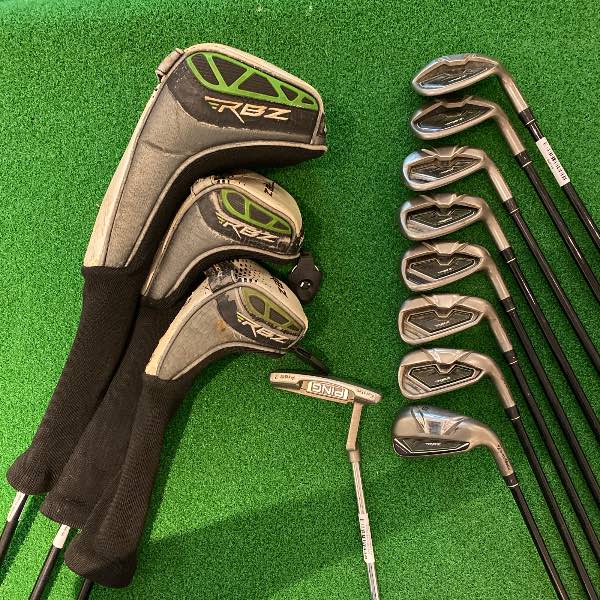 FULL SET TAYLORMADE RBZ ROCKETBALLZ W/O BAG